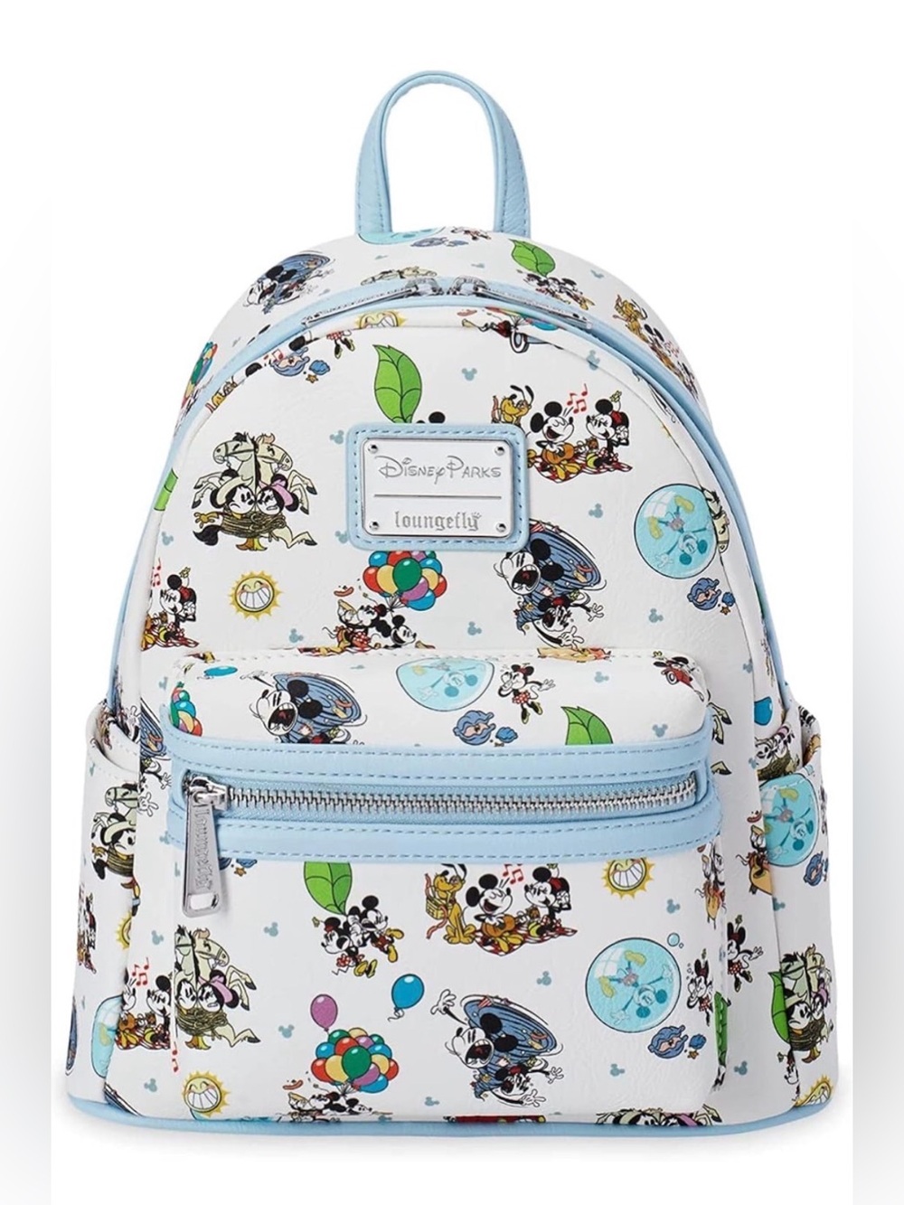 Loungefly Mickey & Minnie's Runaway Railway Mini Backpack